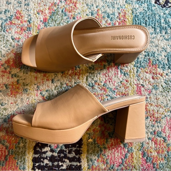 Cushionarie Cupid Platform Dress Sandals size 7 W - Picture 1 of 6